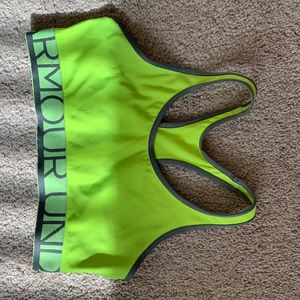 Used Under Armour sports bra. Size small.